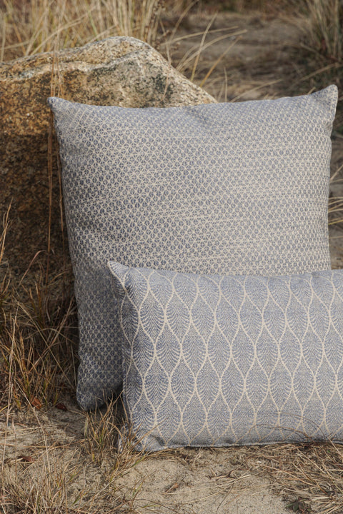 Anaya Outdoor Living & Garden Coastal Embroidery Accent Throw Pillow - 14 x 20 - 20 x 20 - 24 x 24