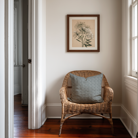 Cobblestone Throw Pillow in Gem