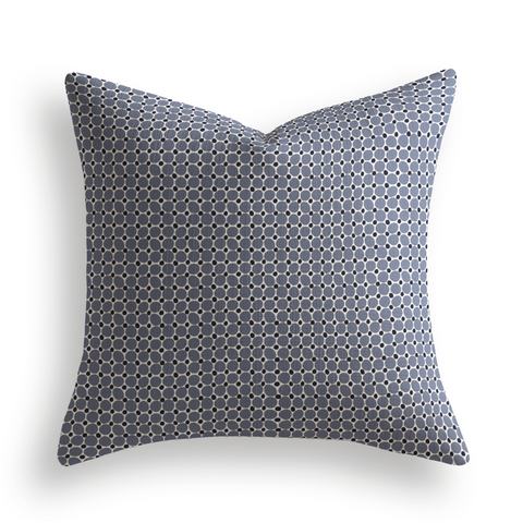 Cobblestone Throw Pillow in Ink