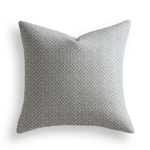 Cobblestone Throw Pillow in Lagoon