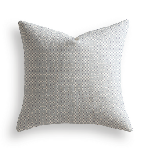 Cobblestone Throw Pillow in Sea Salt