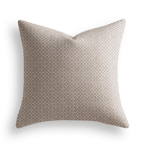 Cobblestone Throw Pillow in Terracotta