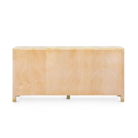 Cole Contemporary Double Dresser with Antique Finish