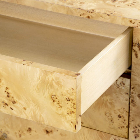 Cole Contemporary Double Dresser with Antique Finish