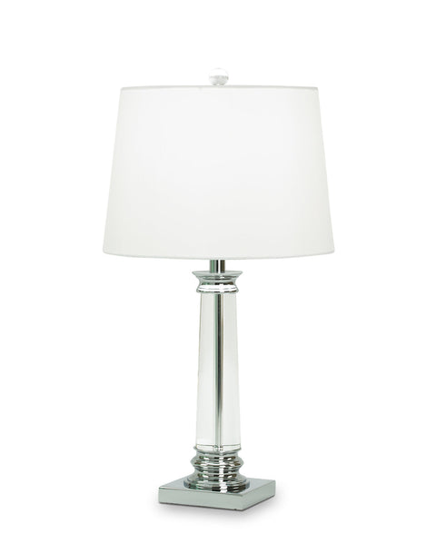 Coleford Column Drum Table Lamp Elegant Accent