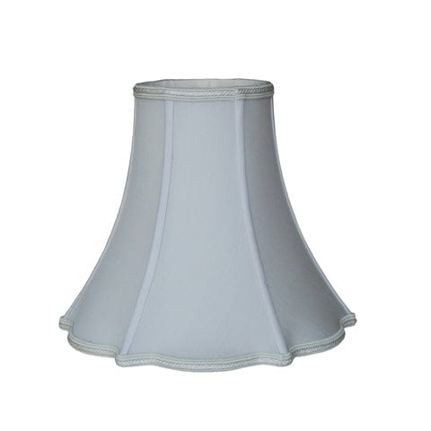 Cookie Cutter Bell 100% Pongee Silk Lamp Shade - Egg Shell