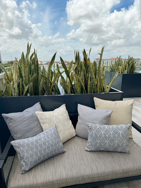 Anaya Outdoor Living & Garden Contemporary Accent Throw Pillow - 14 x 20 - 20 x 20 - 24 x 24