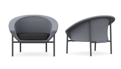 Cove Lawn & Garden Contemporary Accent Chair Outdoor Furniture