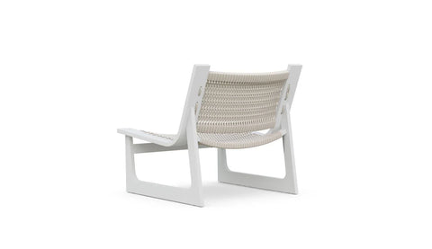 Outdoor Living & Garden Modern Armless Club Lounge Chair
