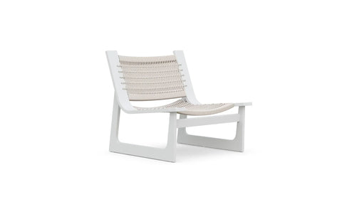Outdoor Living & Garden Modern Armless Club Lounge Chair