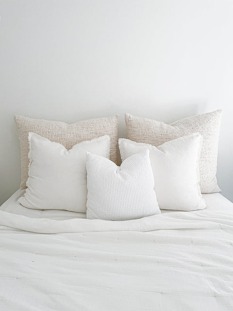 Monochromatic Scandinavian Euro Rectangle Pillow Cover