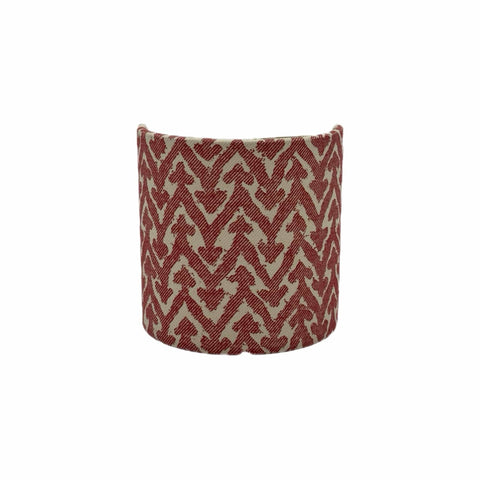 Custom 5” Half Drum Sconce Lamp Shade with Fermoie Fabric