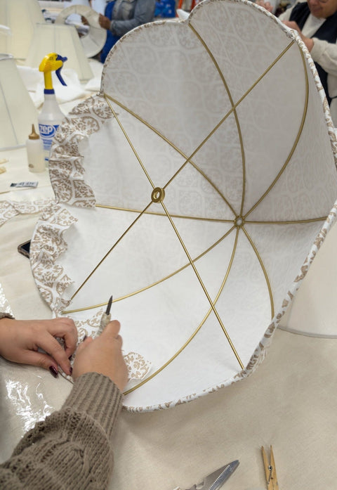 Custom Fabric Umbrella Pendants