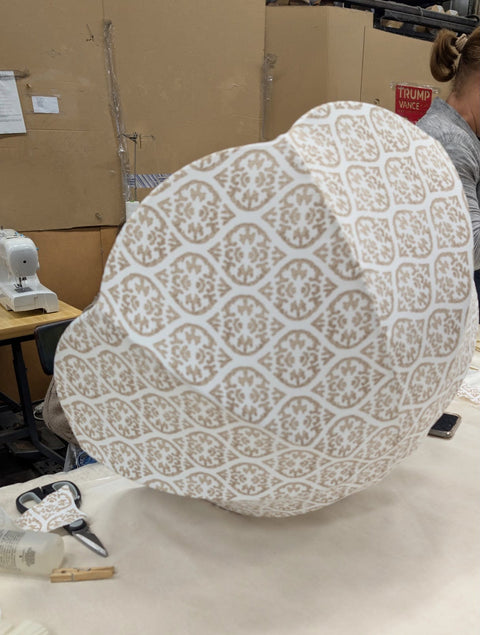 Custom Fabric Umbrella Pendants