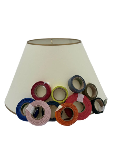 Custom Painted Paper Lamp Shades