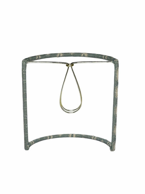 Custom Half Drum Sconce Lamp Shade with Candle Clip - 5"