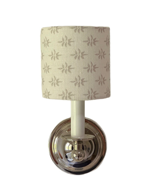 Half Drum with Candle Clip Custom Sconce Lamp Shade Made