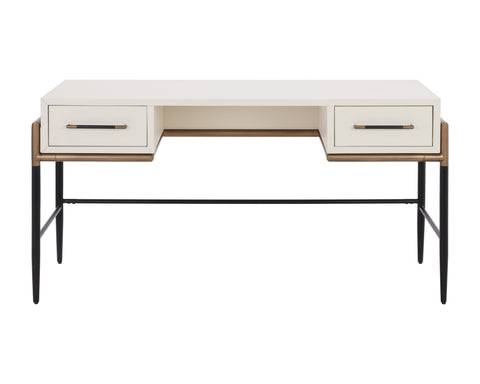 Sunpan Weldrick Contemporary Writing Desk with Storage