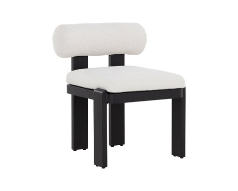 Timeless Minimalist Modern Upholstered Dining Side Chair