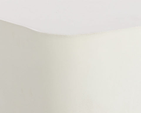 Sunpan Dali Freeform Marble Look End Table