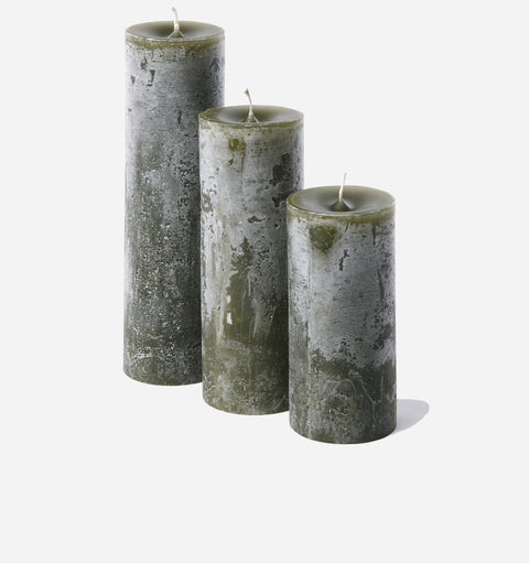 Everyday Pillar Candle Cylindrical