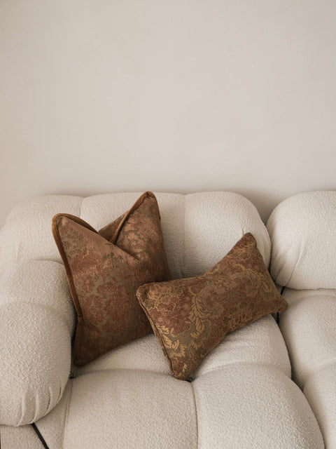 Powered by People Artful Traditionalist Reversible Pillow Cover Traditional - 12 x 20 - 18 x 18 - 22 x 22