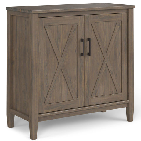 Transitional Accent Cabinet with Pull Handle