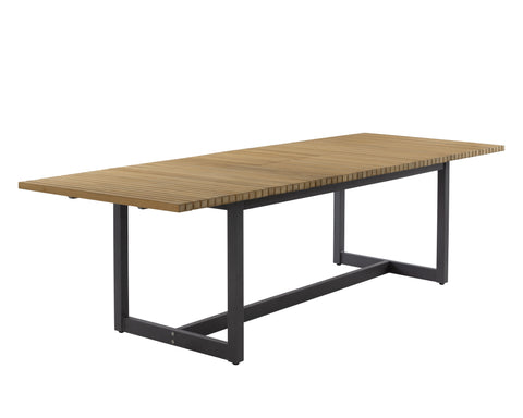 Nature-Driven Modernist Extendable Rectangle Dining Table
