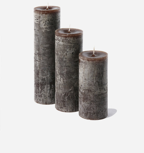 Everyday Handcrafted Scented Cacao Bean Wax Pillar Candle