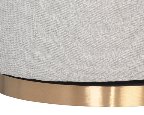 Timeless Minimalist Contemporary Barrel Lounge Chair