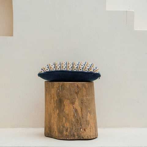 Powered by People Global Eclecticist Bohemian Handcrafted Geometric Pillow Cover - 14 x 20