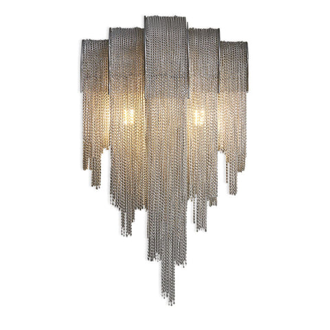 Accent Waterfall Tiered Sconce for Elegant Contemporary Spaces