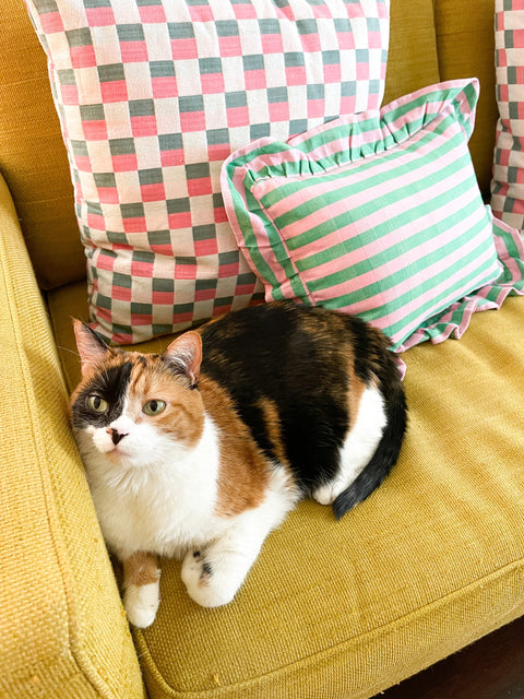 Powered by People Global Eclecticist Bohemian Stripe Handwoven Textured Boudoir - 15 x 20