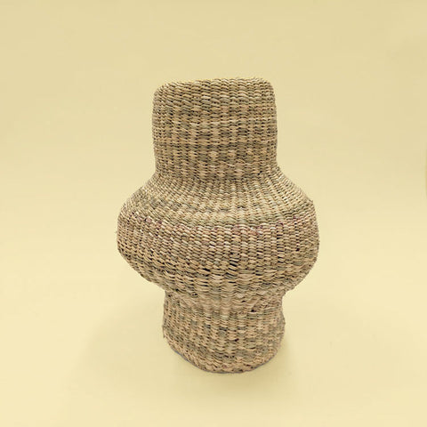 Oka Accent Bohemian Pendant Light with Woven Novelty Design