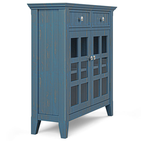 Acadian Painted Accent Cabinet with Knob