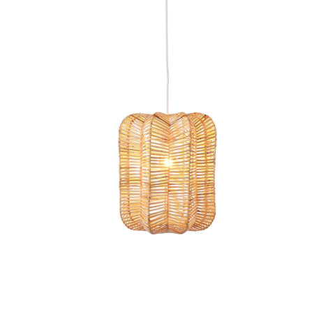 Ambient Bohemian Woven Cylinder Pendant Ceiling Light