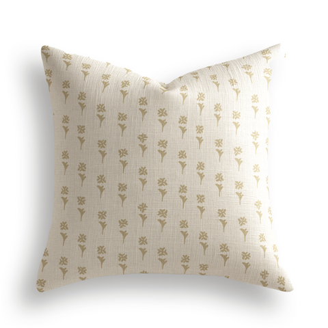 Daffodil Throw Pillow in Tupelo