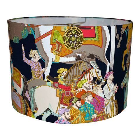 Dara by Manuel Canovas Hardback Drum Shade 16”