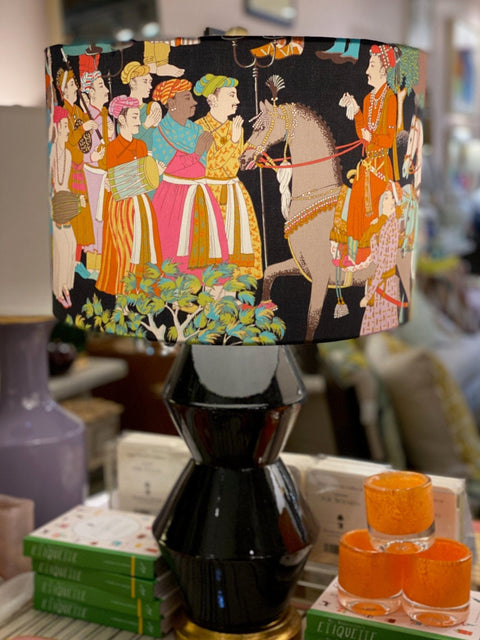 Dara by Manuel Canovas Hardback Drum Shade 16”