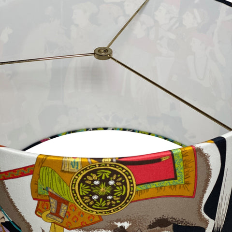 Dara by Manuel Canovas Hardback Drum Shade 16”