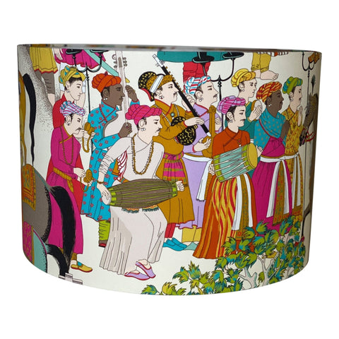 Dara by Manuel Canovas Hardback Drum Shade 16”