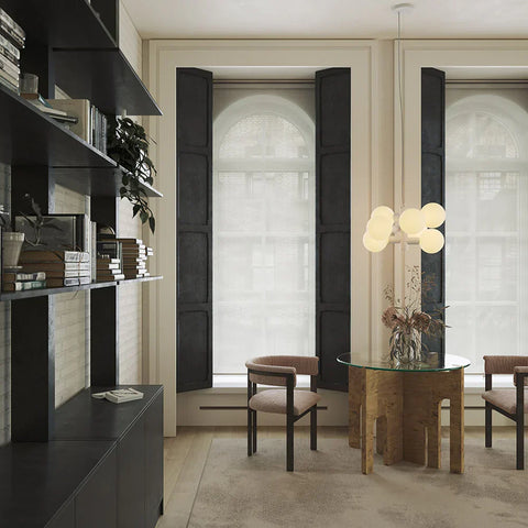 Echo Ambient Modern Sputnik Chandelier Ceiling Light