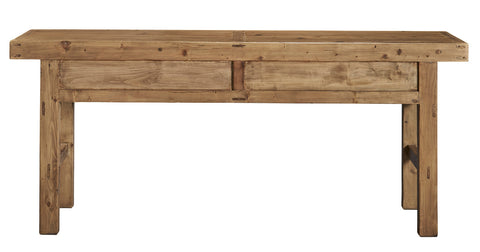 Furniture Classics Umber Timeless Minimalist Rustic Entryway Console