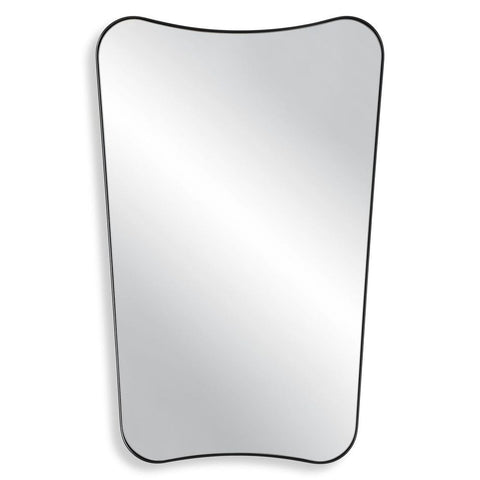 Contemporary Asymmetrical Accent Wall Mirror for Entryway