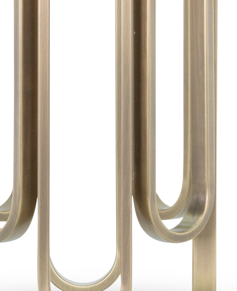 Deanna Modern Column Accent Table Lamp Drum Shape