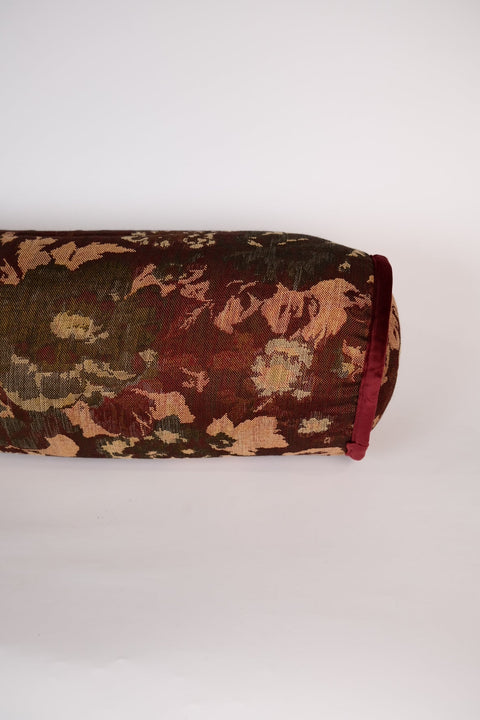Powered by People Artful Traditionalist Vintage Bolster Cylinder Throw Pillow - 8 x 24 - 9 x 36 - 9 x 48