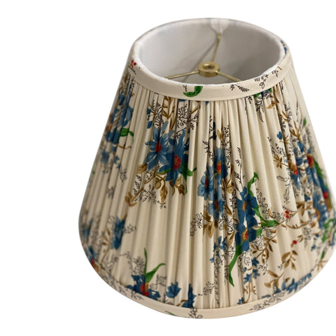 Decors Barbares Ete Moscovite Indigo Gathered 12” Shade