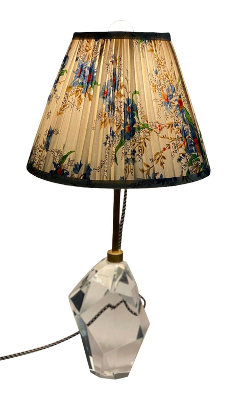 Decors Barbares Ete Moscovite Indigo Gathered 12” Shade