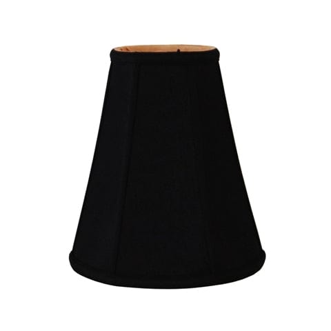 Deep Empire Anna Rayon Lamp Shade - Black Gold Lining
