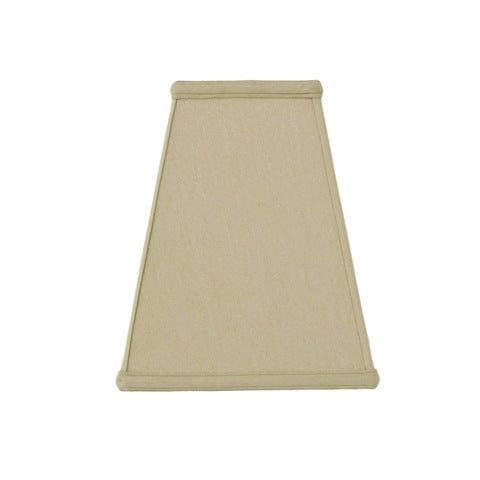 Deep Oblong Anna Rayon Lamp Shade - Coffee